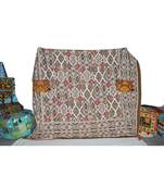 Kantha Quilt Queen Cotton Vintage Throw Blanket Multi Design Indian Handmade GDR0203