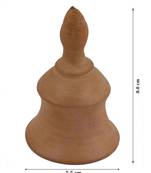 Pooja Bell Made Of Terracotta Clay