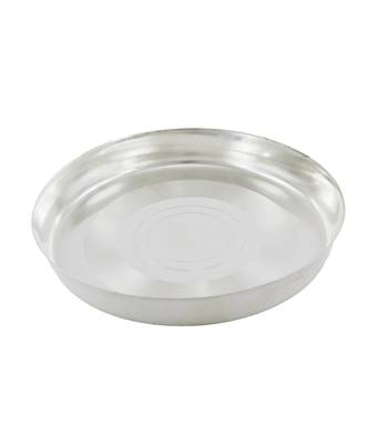 Decorative Silver Plated Thali/Plate For Serving Food To The Baby For Infant New Born Toddler After 3 Months 1