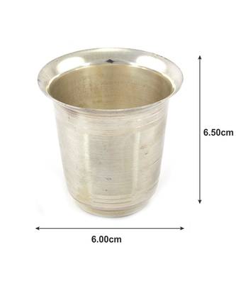 Decorative Silver Plated Glass For Serving Water To The Baby For Infant New Born Toddler After 3 Months 2