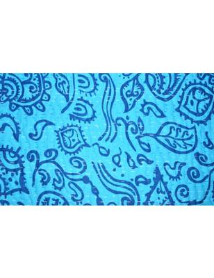 Kantha Quilt Queen Cotton Vintage Throw Blanket Multi Design Indian Handmade GDR0258 5