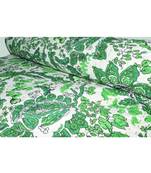 Kantha Quilt Queen Cotton Vintage Throw Blanket Multi Design Indian Handmade GDR0263