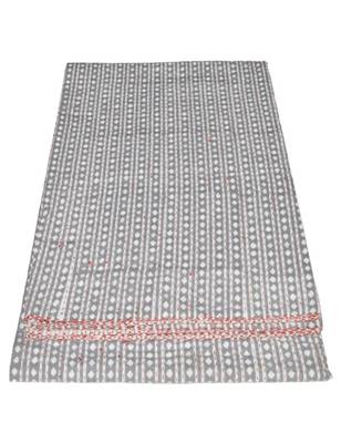 Kantha Quilt Queen Cotton Vintage Throw Blanket Multi Design Indian Handmade GDR0330 2