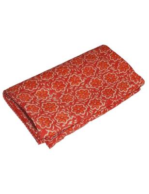 Kantha Quilt Queen Cotton Vintage Throw Blanket Multi Design Indian Handmade GDR0382 1