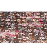 Kantha Quilt Queen Cotton Vintage Throw Blanket Multi Design Indian Handmade GDR0394