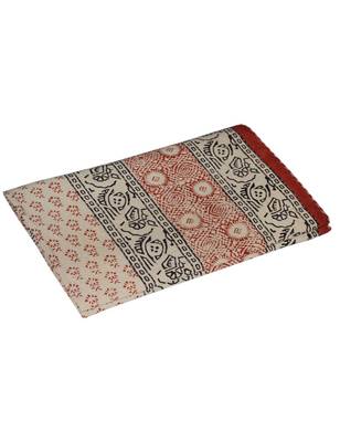 Kantha Quilt Queen Cotton Vintage Throw Blanket Multi Design Indian Handmade GDR0455 1