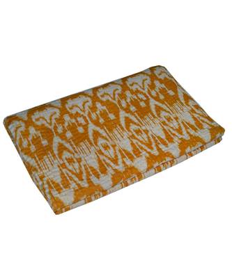 Kantha Quilt Queen Cotton Vintage Throw Blanket Multi Design Indian Handmade GDR0475 1