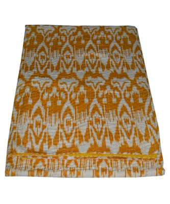 Kantha Quilt Queen Cotton Vintage Throw Blanket Multi Design Indian Handmade GDR0475 2
