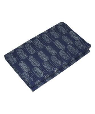 Kantha Quilt Queen Cotton Vintage Throw Blanket Multi Design Indian Handmade GDR0545 3