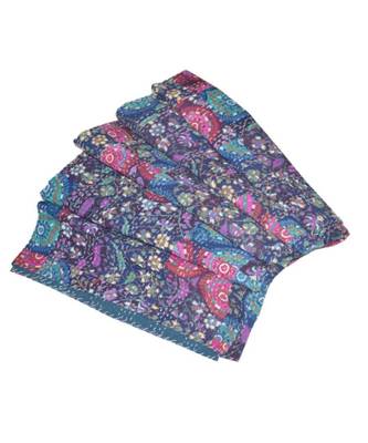 Kantha Quilt Queen Cotton Vintage Throw Blanket Multi Design Indian Handmade GDR0579 1