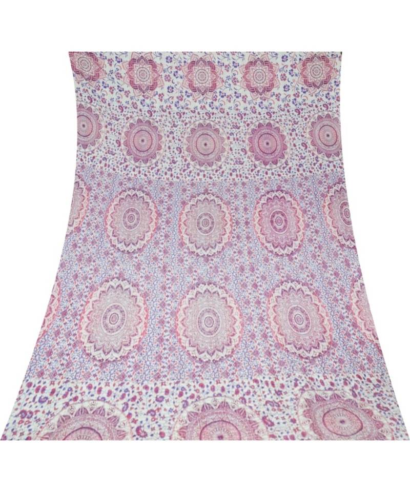 Kantha Quilt Queen Cotton Vintage Throw Blanket Multi Design Indian Handmade GDR0599