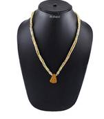 Wooden Kanthi Mala With Beads/Holy Basil Rosary/Kanthi Tulsi Mala For Pooja Chanting Or Wearing