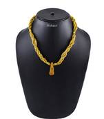 Wooden Spiral Kanthi Mala/Holy Basil Rosary/Kanthi Tulsi Mala For Pooja Chanting Or Wearing