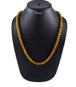 Wooden Kanthi Mala With 108 Beads/Holy Basil Rosary/Kanthi Tulsi Mala For Pooja Chanting Or Wearing