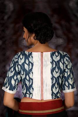 Multicoloured Cotton readymade blouse 2