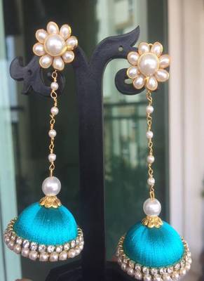 Blue earrings 1