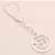 BMW Car logo Key Chain 925 Sterling Silver Unisex Christmas Fine Jewelry Gifts