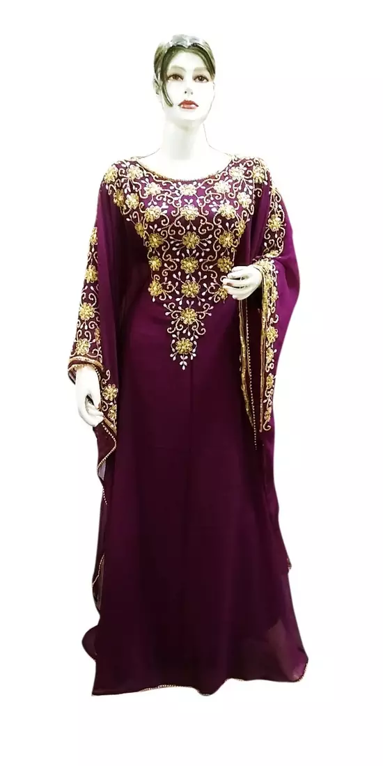 GET THIS EID DUBAI RAMADAN HAND EMBRODIERY DRESS