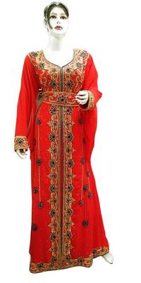  Moroccan Kaftan Islamic Moroccan Jalabiya Dress 1