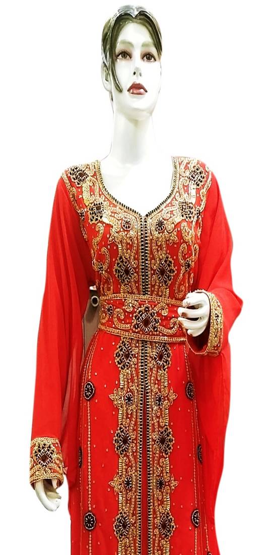 Moroccan Kaftan Islamic Moroccan Jalabiya Dress