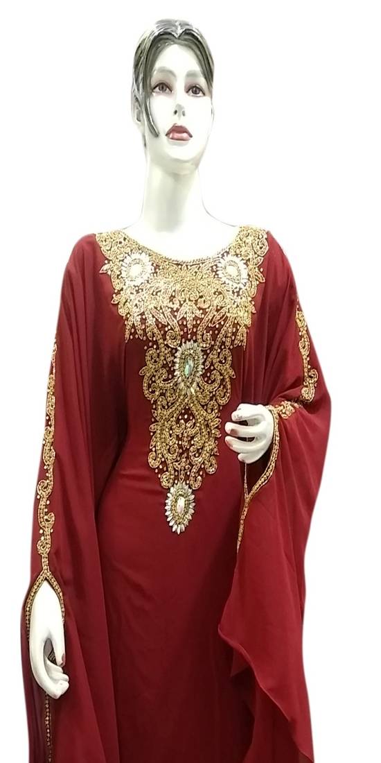 New Moroccan Arabic Islamic Party Wear Party Dress For Women
