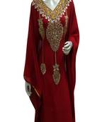 New Modern Moroccan Arabic Eid Kaftan Dress For Women Gown