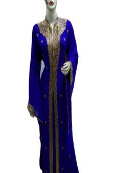 Gandura Moroccan Arabic Traditional Party Thobe Kaftan