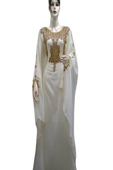 Beautiful Moroccan Islamic Wedding Gown Party Wear Gown For Women