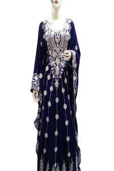 Modern Islamic Arabic Kaftan Dress For Weddin Gown Party Wear Dress