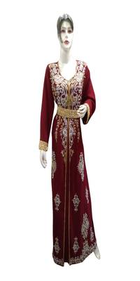 Moroccan Kaftan Islamic Moroccan Jalabiya Dress 1