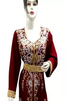  Moroccan Kaftan Islamic Moroccan Jalabiya Dress