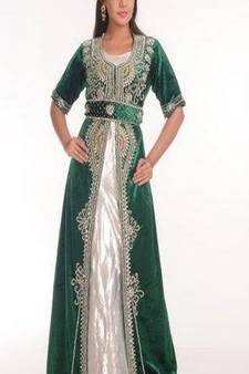 New Modern Moroccan Arabic Eid Kaftan Dress For Women Gown