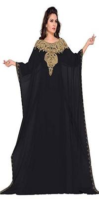 Morocan Arabic Islamic Kaftan Dress 1