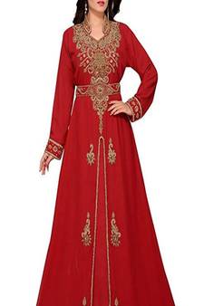 Modern Islamic Arabic Kaftan Dress For Weddin Gown Party Wear Dress