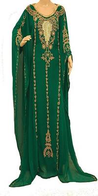 Modern Islamic Arabic Kaftan Dress For Weddin Gown Party Wear Dress 1