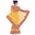Yellow Plain Net  Saree With Blouse