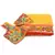 Yellow Plain Net  Saree With Blouse
