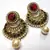 Pearl Drop Multi color polki earrings