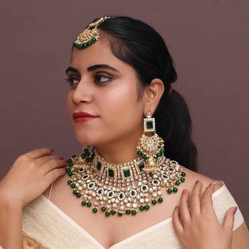 Green Necklace Sets 3