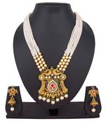 Gold emerald  necklaces