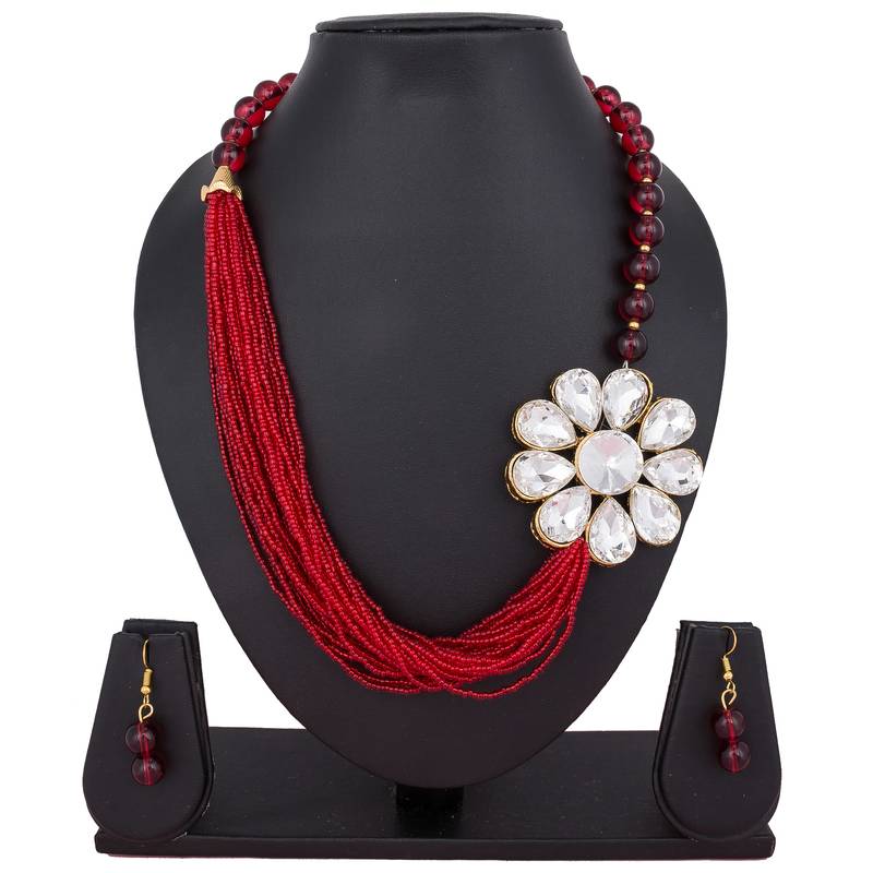 Red emerald  necklaces