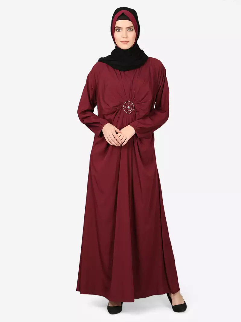 Nazneen Circle Pleated Abaya