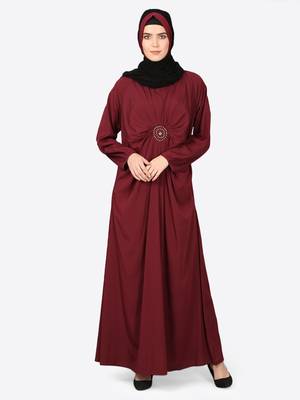 Nazneen Circle Pleated Abaya 1
