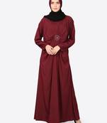 Nazneen Circle Pleated Abaya