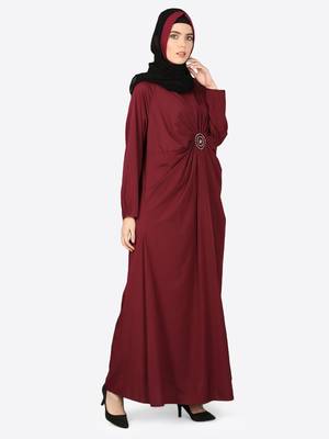 Nazneen Circle Pleated Abaya 3
