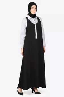 Nazneen Executive Two Color Abaya