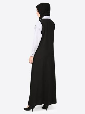 Nazneen Executive Two Color Abaya 4