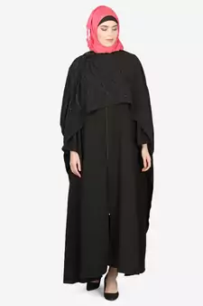 Nazneen Separate Cape Beaded Abaya