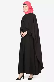 Nazneen Separate Cape Beaded Abaya