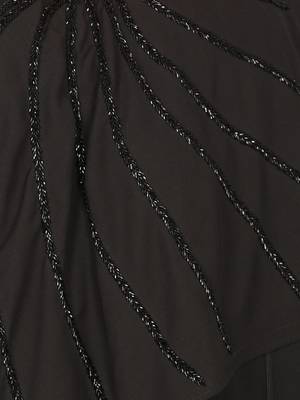 Nazneen Separate Cape Beaded Abaya 6